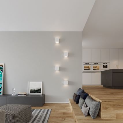 Sollux SL.0005 - Fali lámpa LEO 1xE27/60W/230V fehér