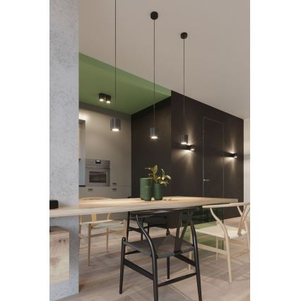 Fali spotlámpa ORBIS 1 1xG9/40W/230V fekete