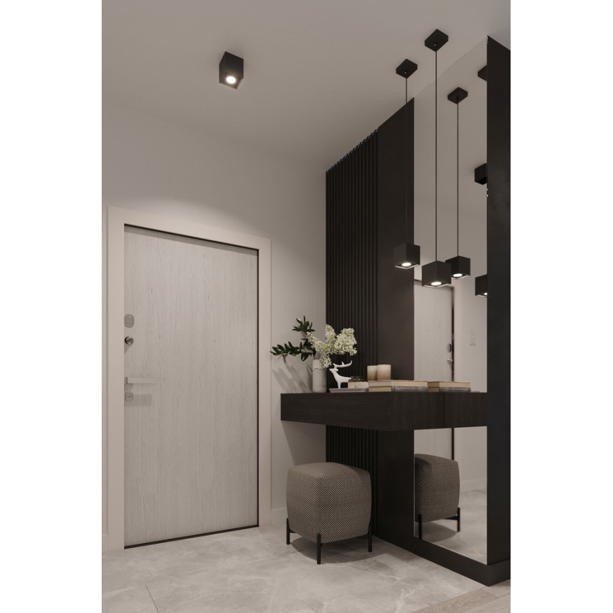 Spotlámpa QUAD 2 2xGU10/40W/230V fekete