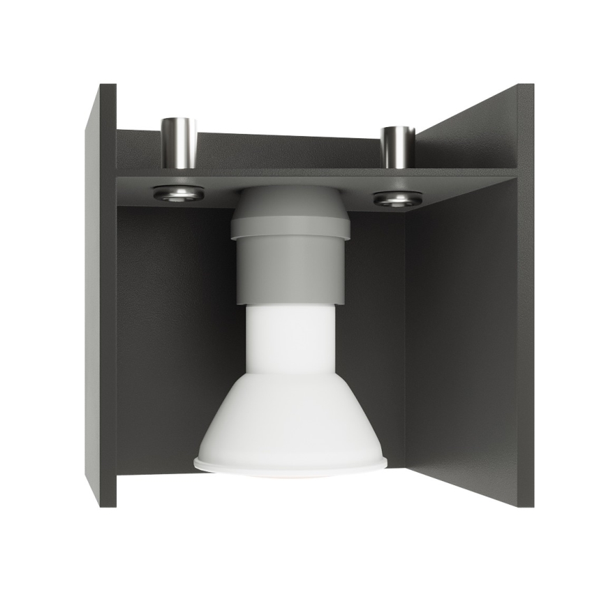 Spotlámpa QUAD 2 2xGU10/40W/230V fekete