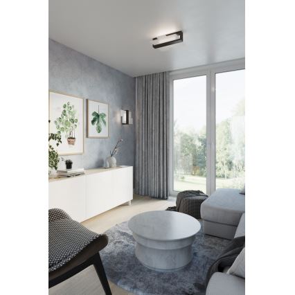 Sollux SL.0075 - Fali lámpa FENIKS 1 1xE27/60W/230V wenge