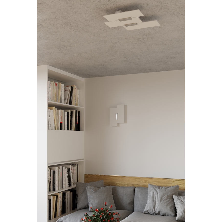 Sollux SL.0198 - Mennyezeti lámpa FABIANO 3xE27/60W/230V fehér/króm