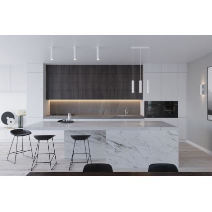 Sollux SL.0323 - Csillár zsinóron LAGOS 1 1xGU10/40W/230V fehér