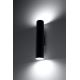 Fali lámpa LAGOS 2 2xGU10/10W/230V fekete