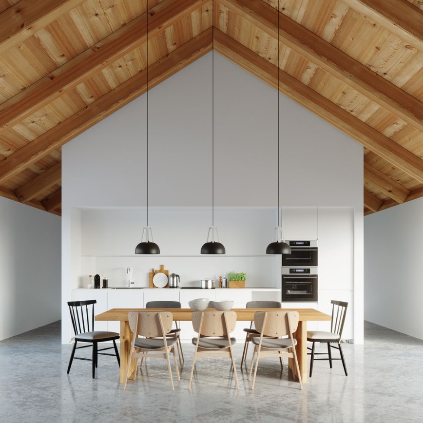 Csillár zsinóron CASCO 1xE27/60W/230V Nyírfa/bükkfa