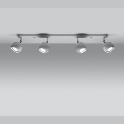 Mennyezeti spotlámpa OCULARE 4xGU10/10W/230V