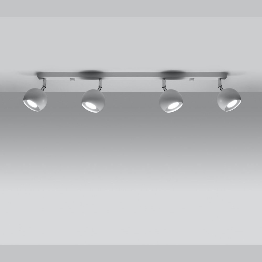 Mennyezeti spotlámpa OCULARE 4xGU10/10W/230V