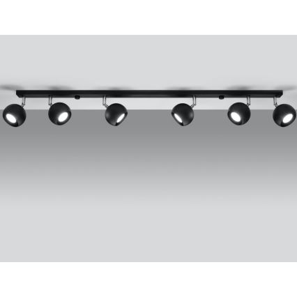 Mennyezeti spotlámpa OCULARE 6xGU10/10W/230V