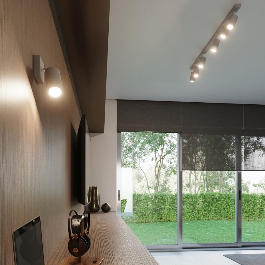 Mennyezeti spotlámpa RING 2xGU10/10W/230V