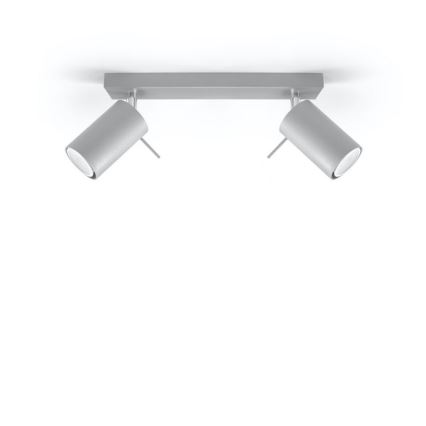 Mennyezeti spotlámpa RING 2xGU10/10W/230V