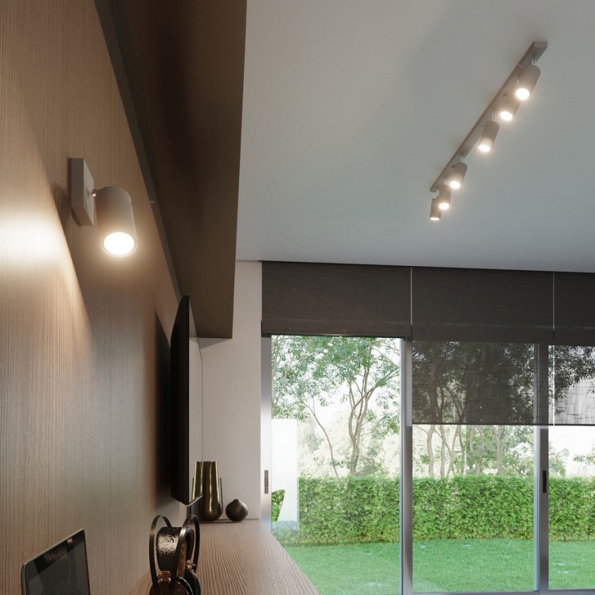 Mennyezeti spotlámpa RING 4xGU10/10W/230V