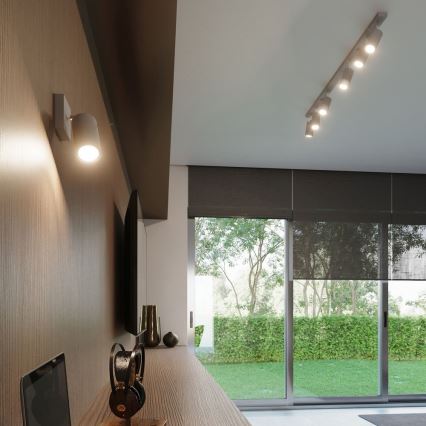 Mennyezeti spotlámpa RING 6xGU10/10W/230V