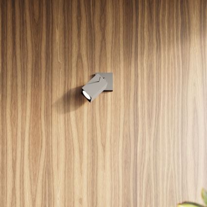 Spotlámpa MERIDA 4xGU10/40W/230V szürke