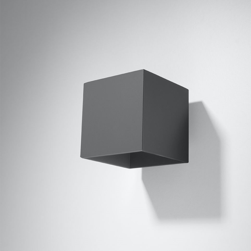 Fali spotlámpa QUAD 1 1xG9/8W/230V antracit