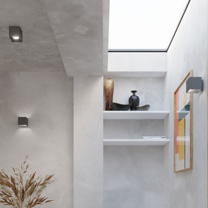 Spotlámpa QUAD 1 1xGU10/10W/230V antracit