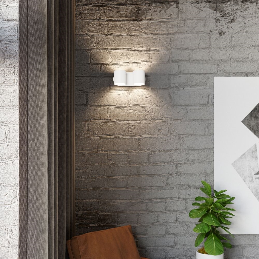 Fali spotlámpa ORBIS 2xG9/40W/230V fehér