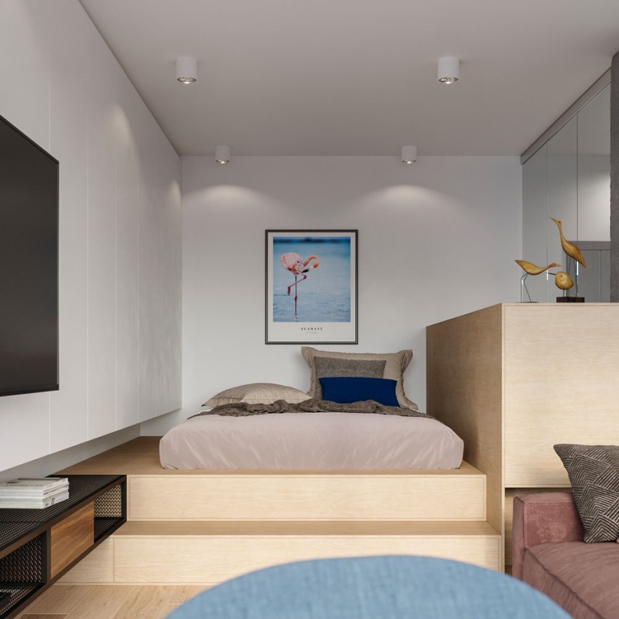 Spotlámpa TIUBE1xGU10-AR111/10W/230V