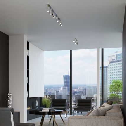 Spotlámpa RING 2xGU10/10W/230V