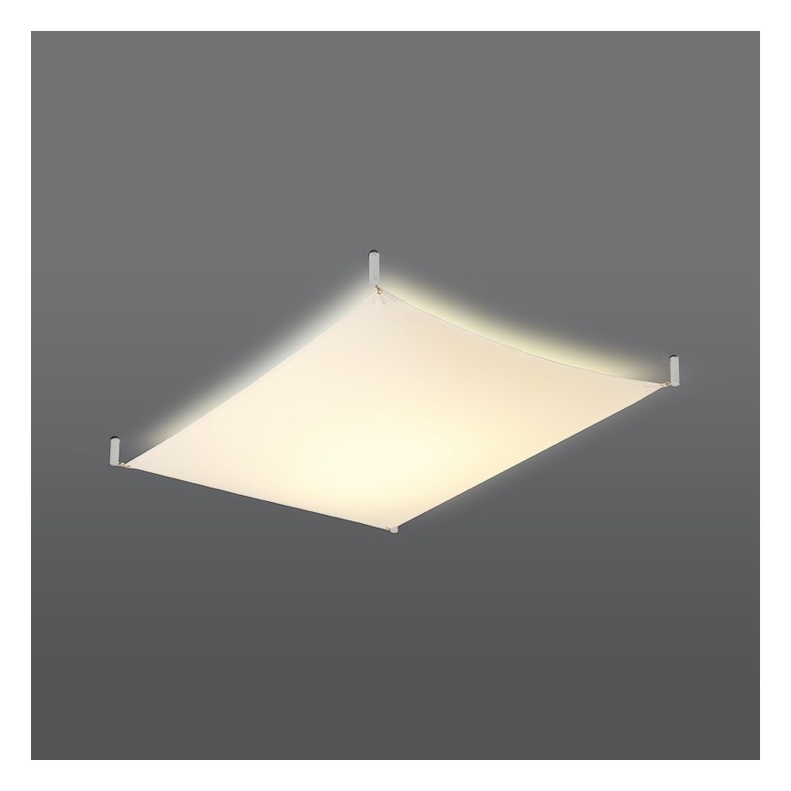 LED mennyezeti lámpatest LUNA 2xG13/8,5W/230V 80x105 cm fehér