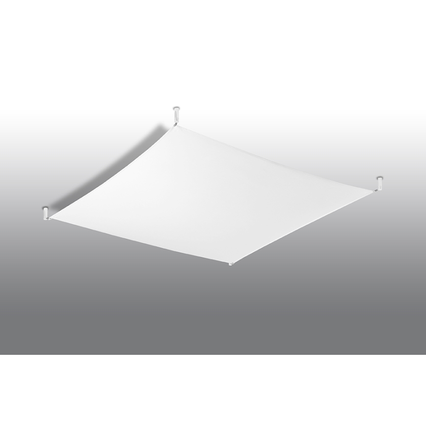 LED mennyezeti lámpa LUNA 6xG13/8,5W/230V 14x14 cm fehér