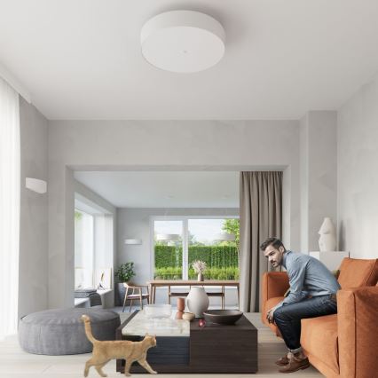 Mennyezeti lámpa SKALA 3xE27/60W/230V átm. 30 cm fehér