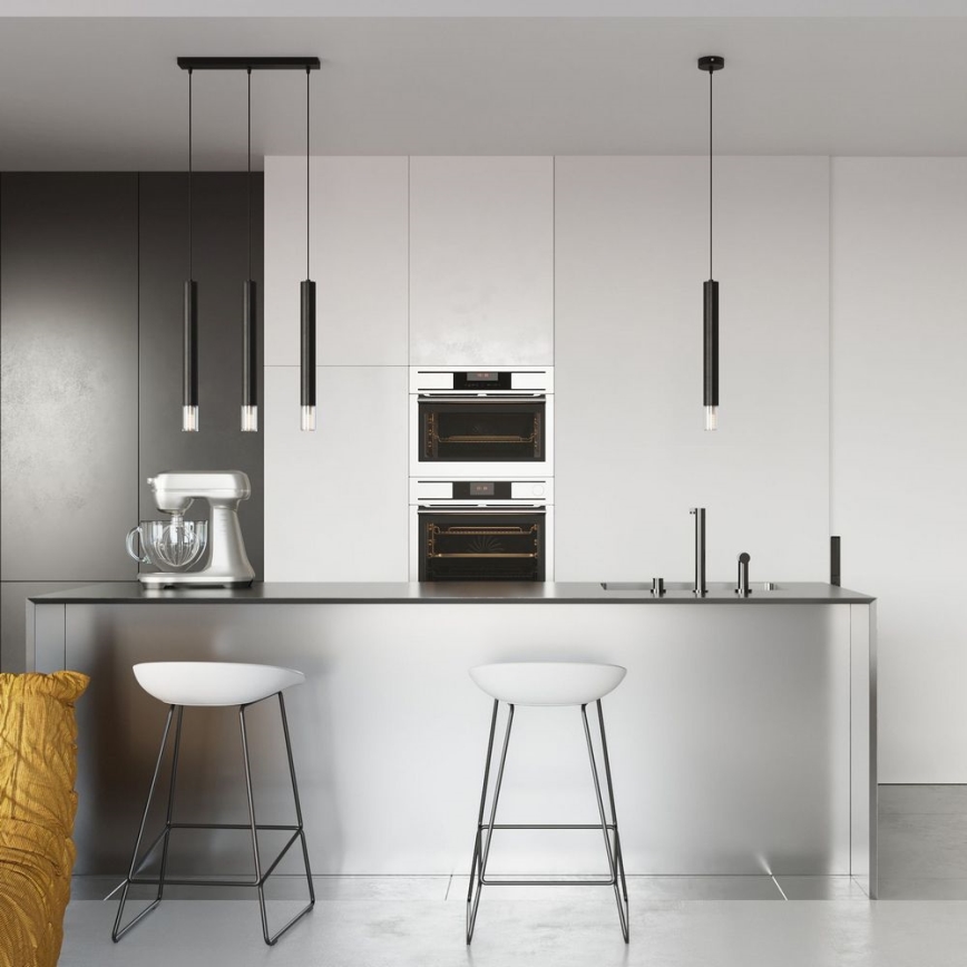 Csillár zsinóron VIZIER 2xG9/40W/230V fekete