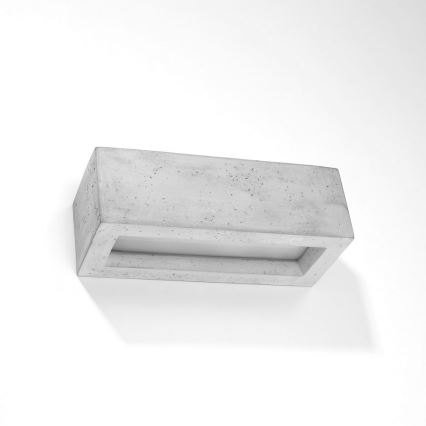 Fali lámpa VEGA 1xE27/60W/230V 30 cm beton
