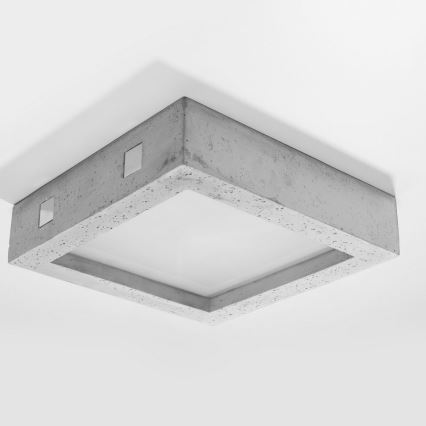 LED Mennyezeti lámpa RIZA LED/18W/230V beton