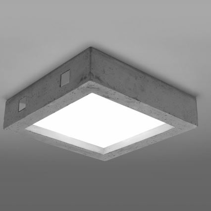 LED Mennyezeti lámpa RIZA LED/18W/230V beton
