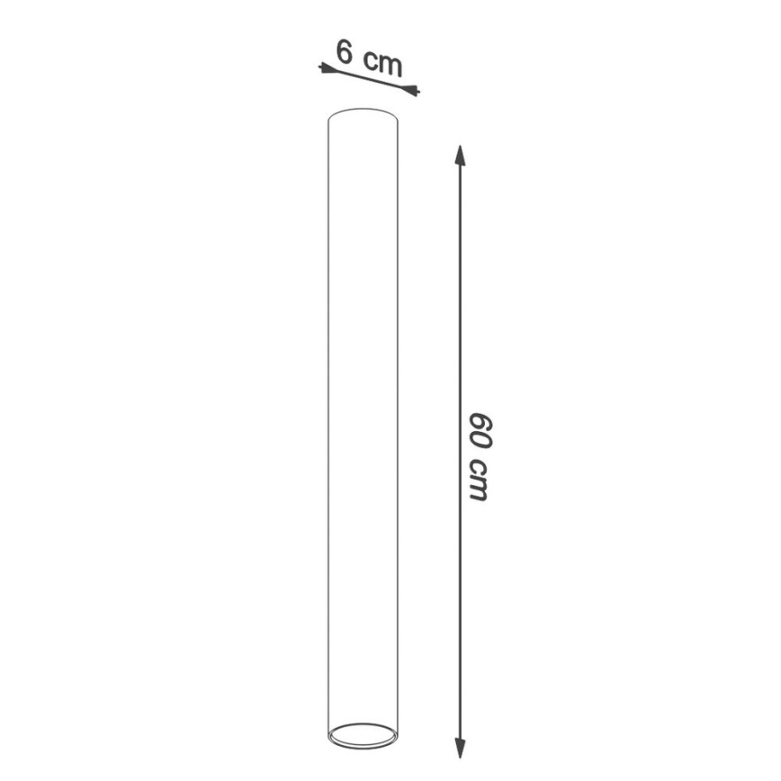Spotlámpa LAGOS 1xGU10/10W/230V 60 cm fehér
