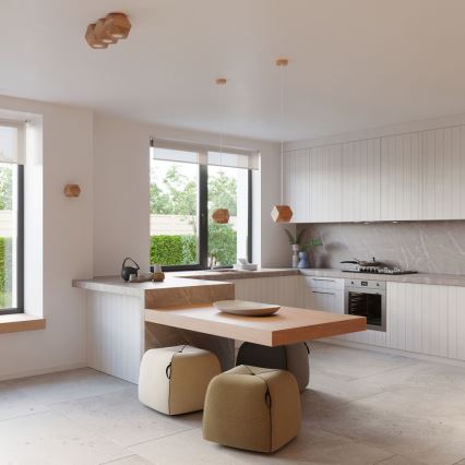 Fali lámpa WOODY 1xG9/40W/230V tölgy