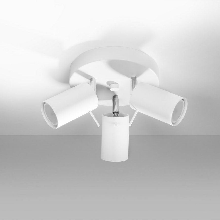 Spotlámpa RING 3xGU10/10W/230V fehér