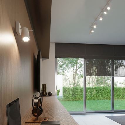 Fali spotlámpa RING 1xGU10/10W/230V fehér