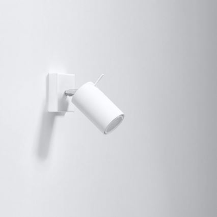 Fali spotlámpa RING 1xGU10/10W/230V fehér