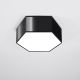 Mennyezeti lámpa SUNDE 2xE27/60W/230V 11,5 cm fekete