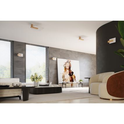 LAPPO mennyezeti lámpatest 2xE27/15W/230V bézs
