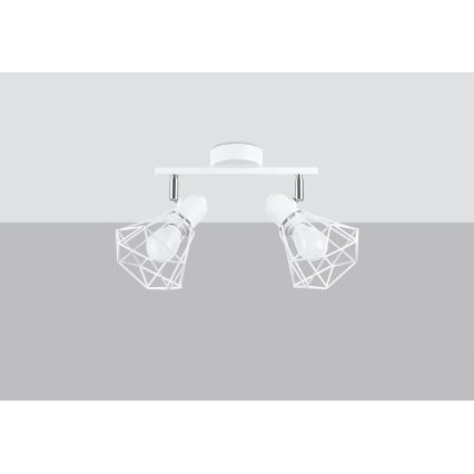 Spotlámpa ARTEMIS 2xE14/40W/230V fehér