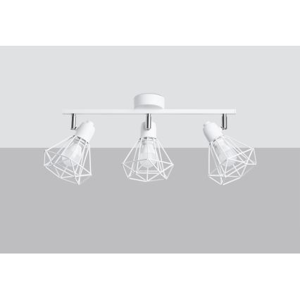 Spotlámpa ARTEMIS 3xE14/40W/230V fehér