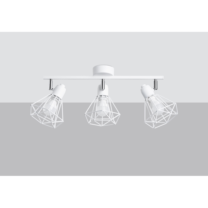 Spotlámpa ARTEMIS 3xE14/40W/230V fehér