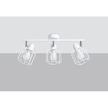 Spotlámpa BELUCI 3xE14/40W/230V fehér