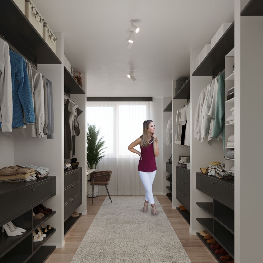 Spotlámpa LEMMI 3xGU10/40W/230V fehér