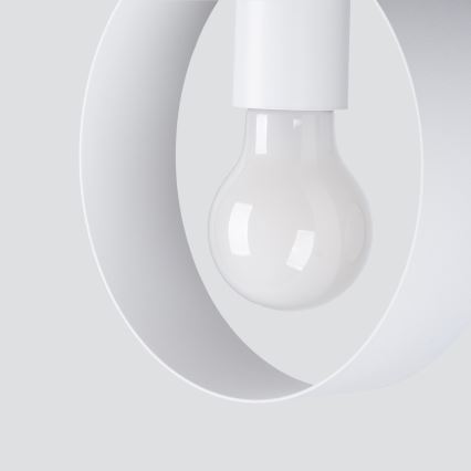 Csillár zsinóron TITRAN 1xE27/60W/230V fehér