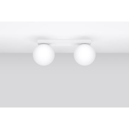 Mennyezeti lámpa YOLI 2xG9/12W/230V fehér