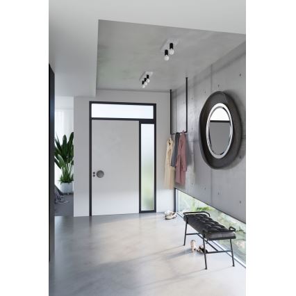 Spotlámpa TAVO 2xE27/15W/230V beton