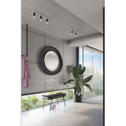 Spotlámpa TAVO 3xE27/15W/230V beton