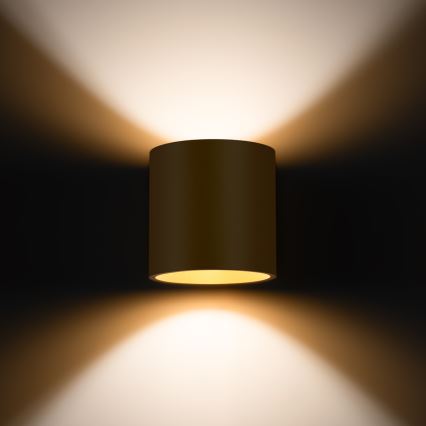 Fali spotlámpa ORBIS 1xG9/8W/230V arany