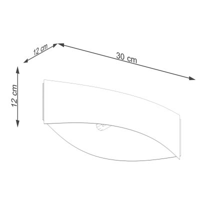 Fali lámpa TONI 1xG9/8W/230V fehér