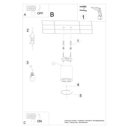 LED Spotlámpa ZOE LED/9W/230V fehér