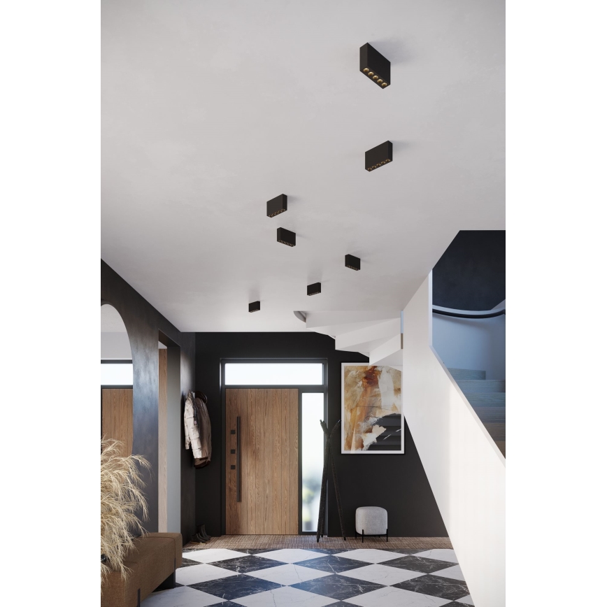 LED Spotlámpa SOLE LED/11W/230V fekete