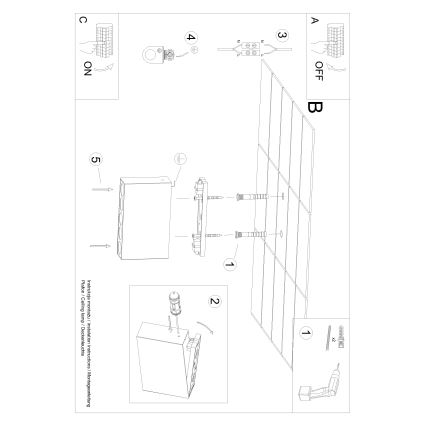 LED Spotlámpa SOLE LED/11W/230V fekete
